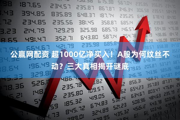 公赢网配资 超1000亿净买入！A股为何纹丝不动？三大真相揭开谜底